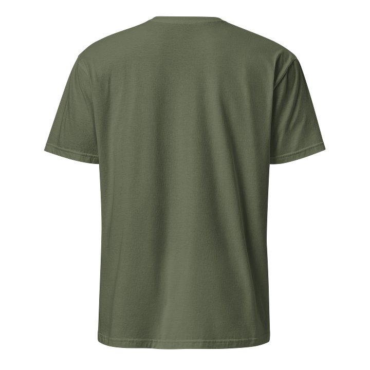 “My Kink Is Authenticity” Military Green Soft-Style T- product image (2)