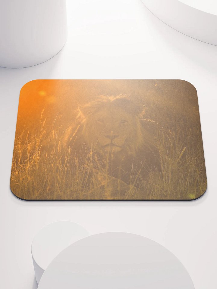 Sunrise Lion mouse pad have this on your desk product image (1)