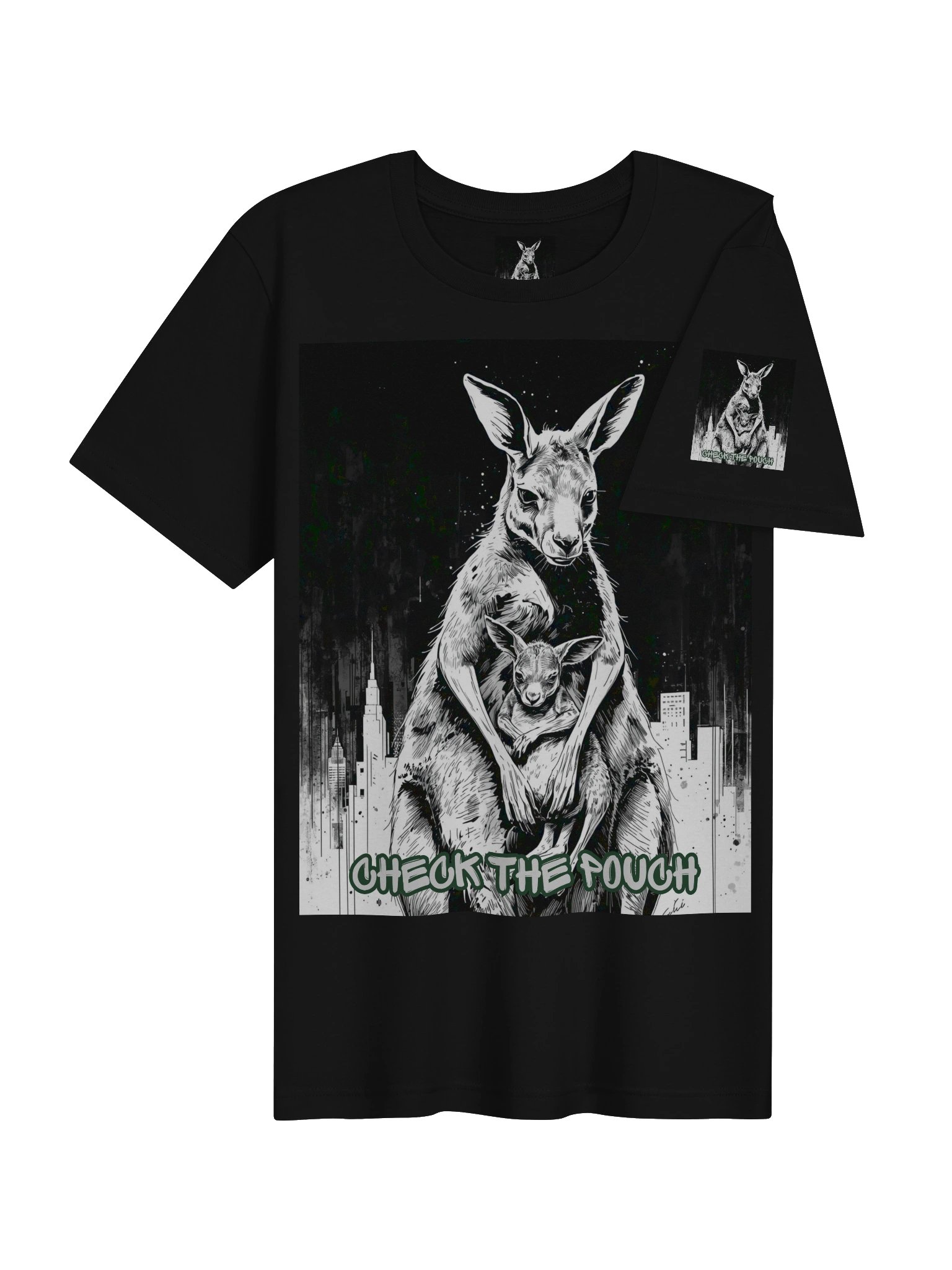 Check the Pouch Kangaroo Tee product image (4)