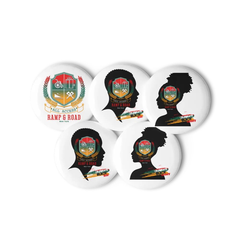 Celebrate Black History Pin Button Set product image (6)