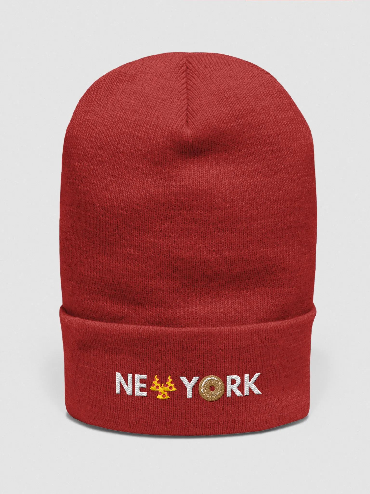 New York Pizza Bagel Beanie product image (1)