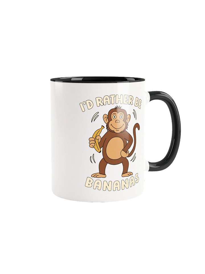 I'd Rather Be Bananas Monkey Mug product image (2)
