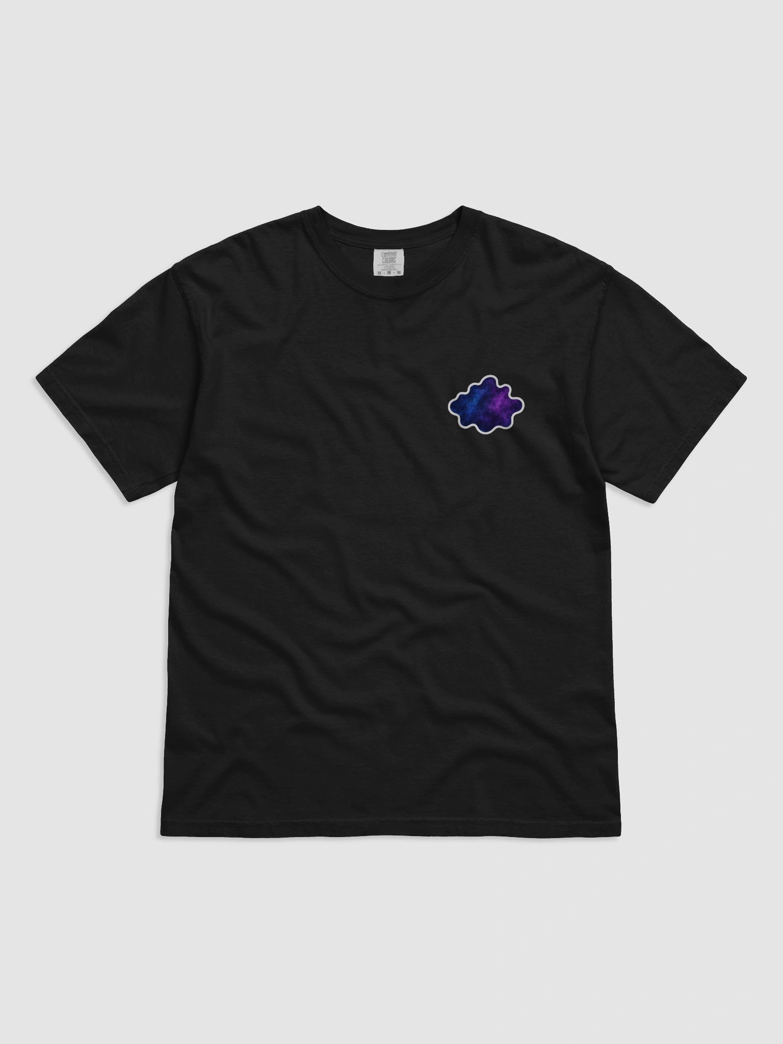 Cosmic Comfort: NBLVA Abstract Galaxy Graphic T-Shirt product image (3)