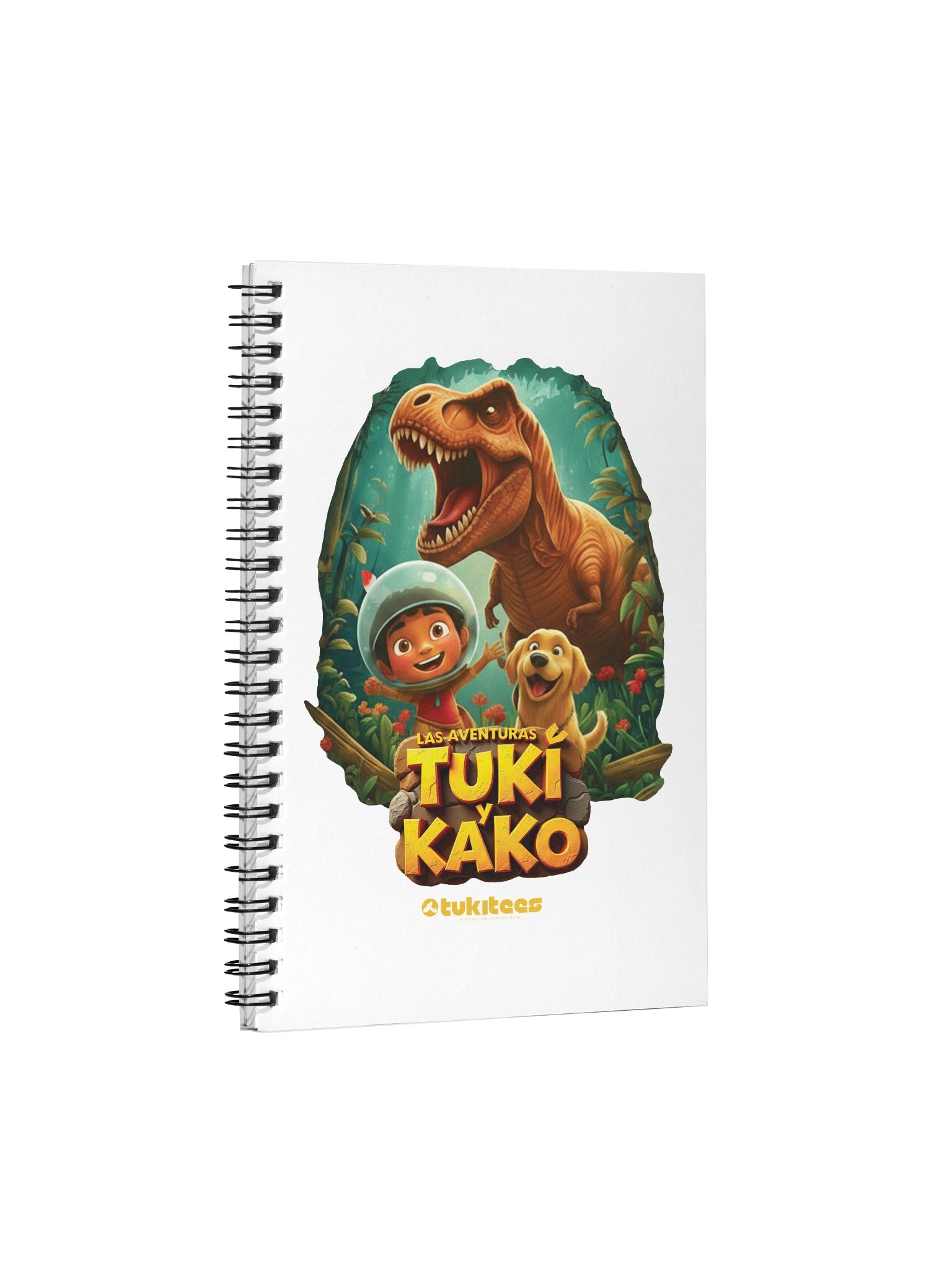 TUKI Y KAKO AVENTURAS Spiral Notebook product image (1)