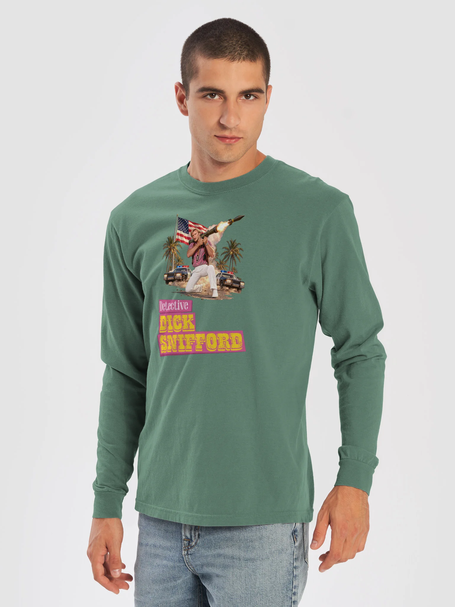 Dick Snifford Bazooka Long Sleeve T-Shirt product image (13)