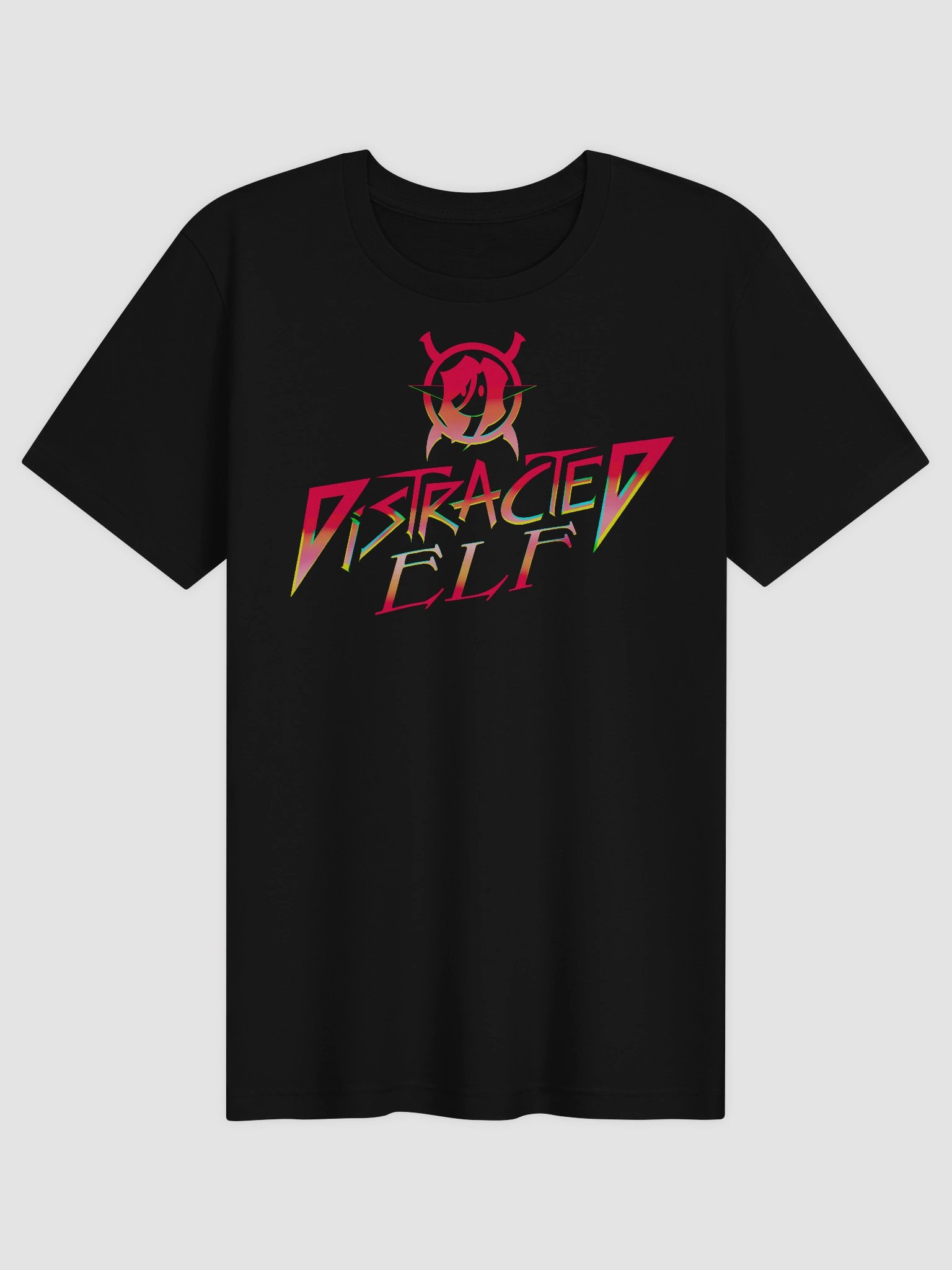 Soft Canvas T-Shirt - DistractedElf 2.0 Logo product image (1)