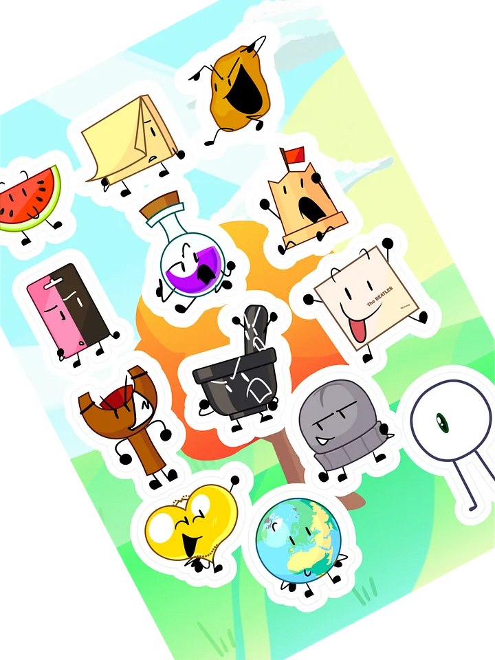 EYEBALL BATTLE SHOW - Sticker Sheet product image (1)