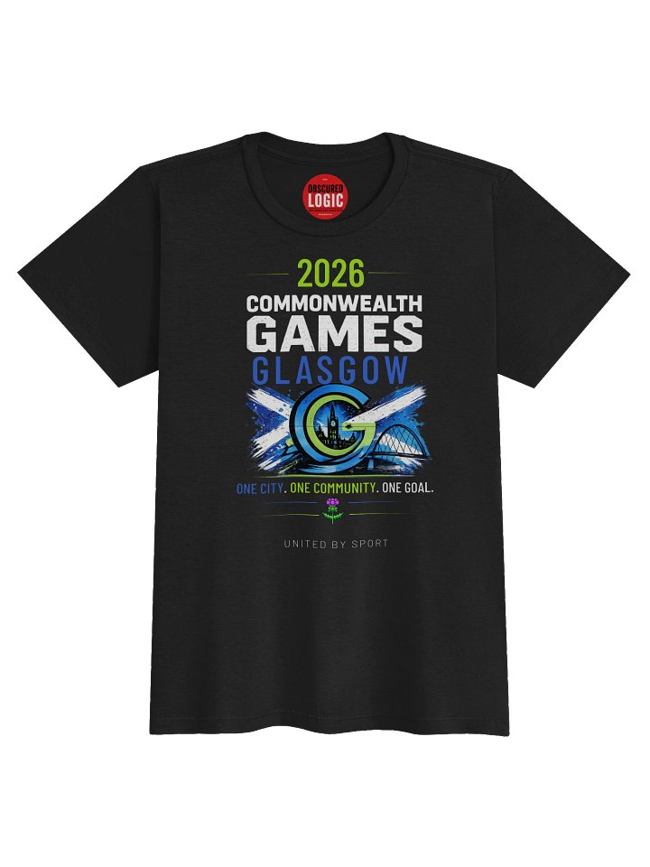 Glasgow 2026 Commonwealth Games Tribute Tee product image (1)