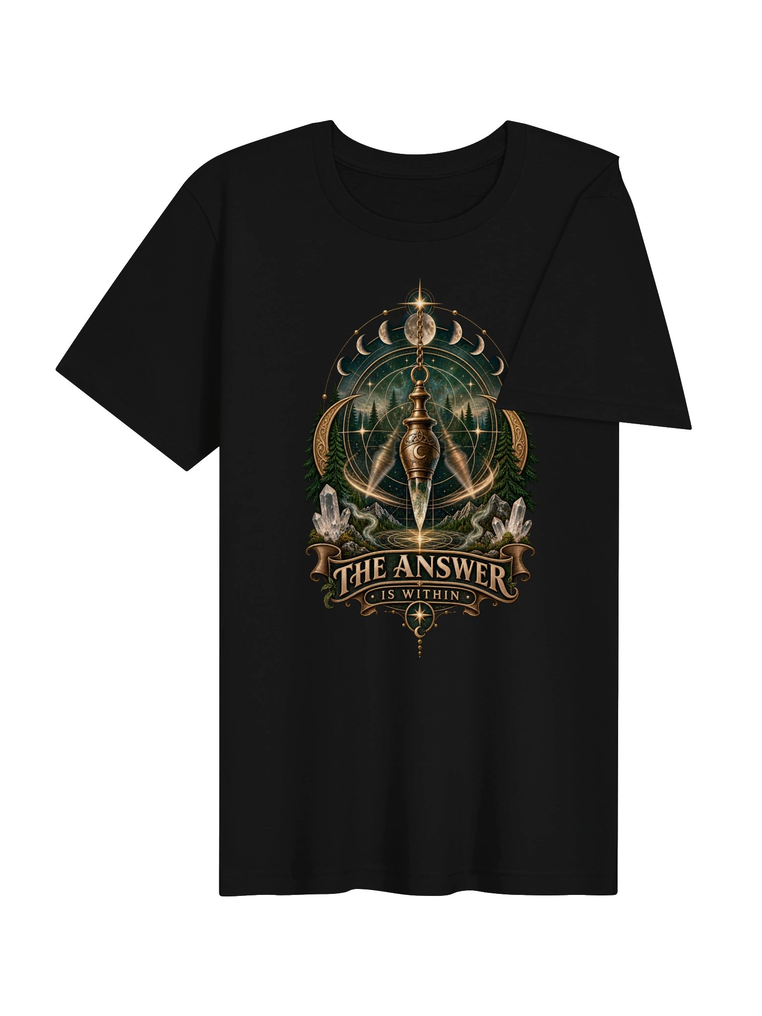 The Answer Is Within Mystic Pendulum Tee product image (4)