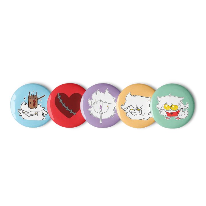 Floof Pins Set #1 product image (1)