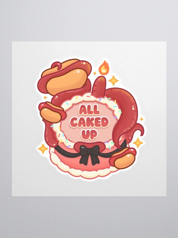 All Caked Up Limited Edition Sticker product image (2)