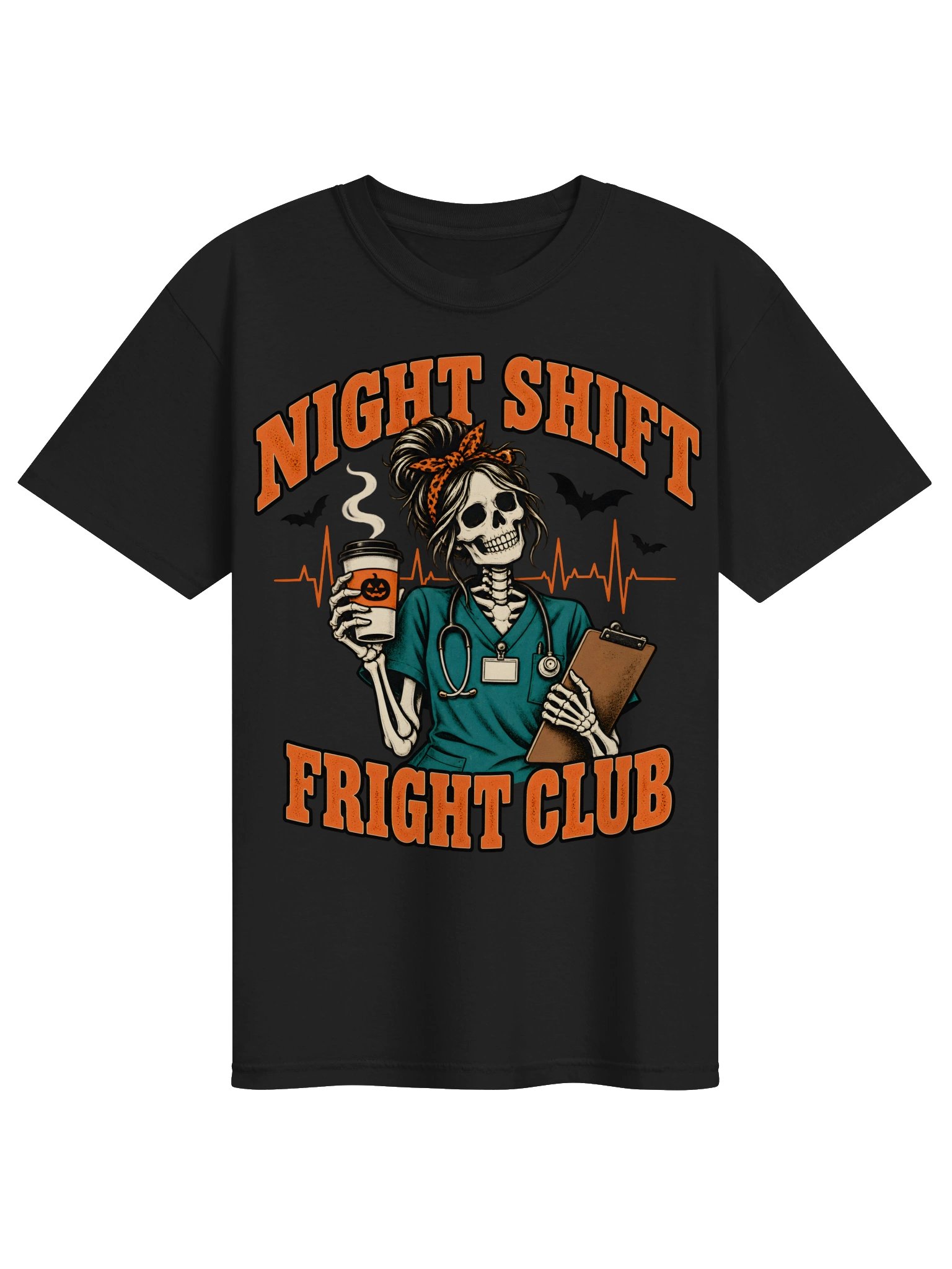 Night Shift Fright Club | Halloween Nurse Shirt product image (1)