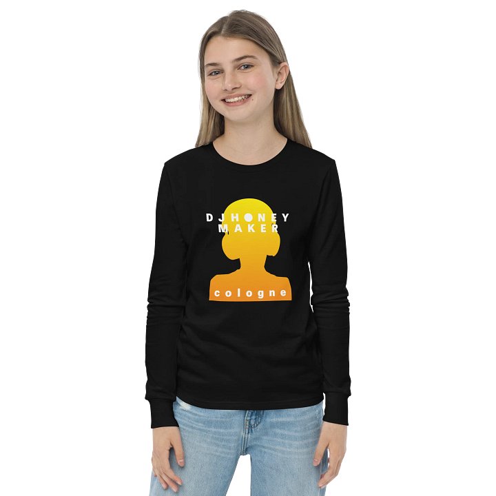 DJHoneyMaker Cologne Youth Long Sleeve T-Shirt product image (2)