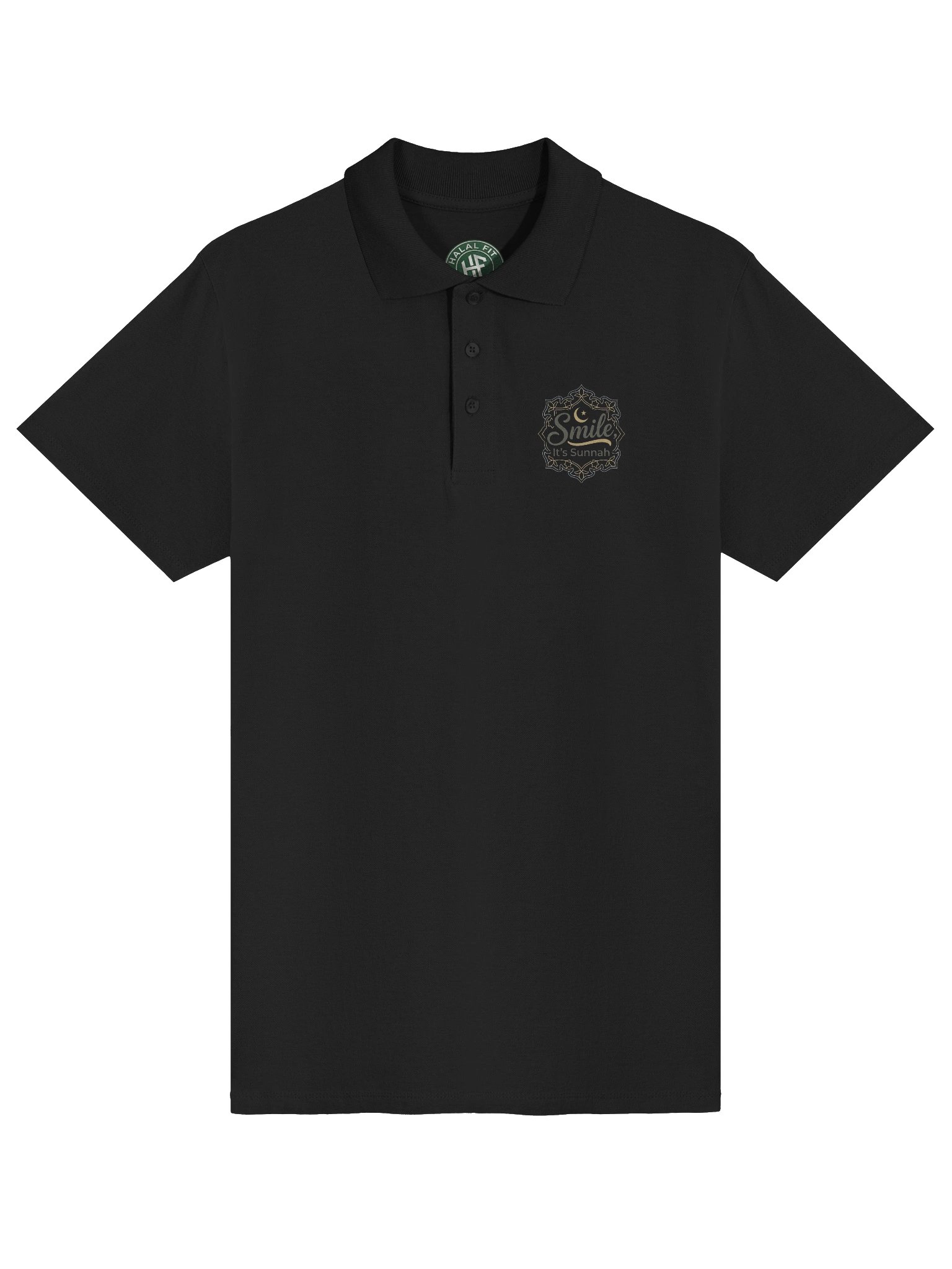 Smile It's Sunnah - Premium Pique Polo product image (1)