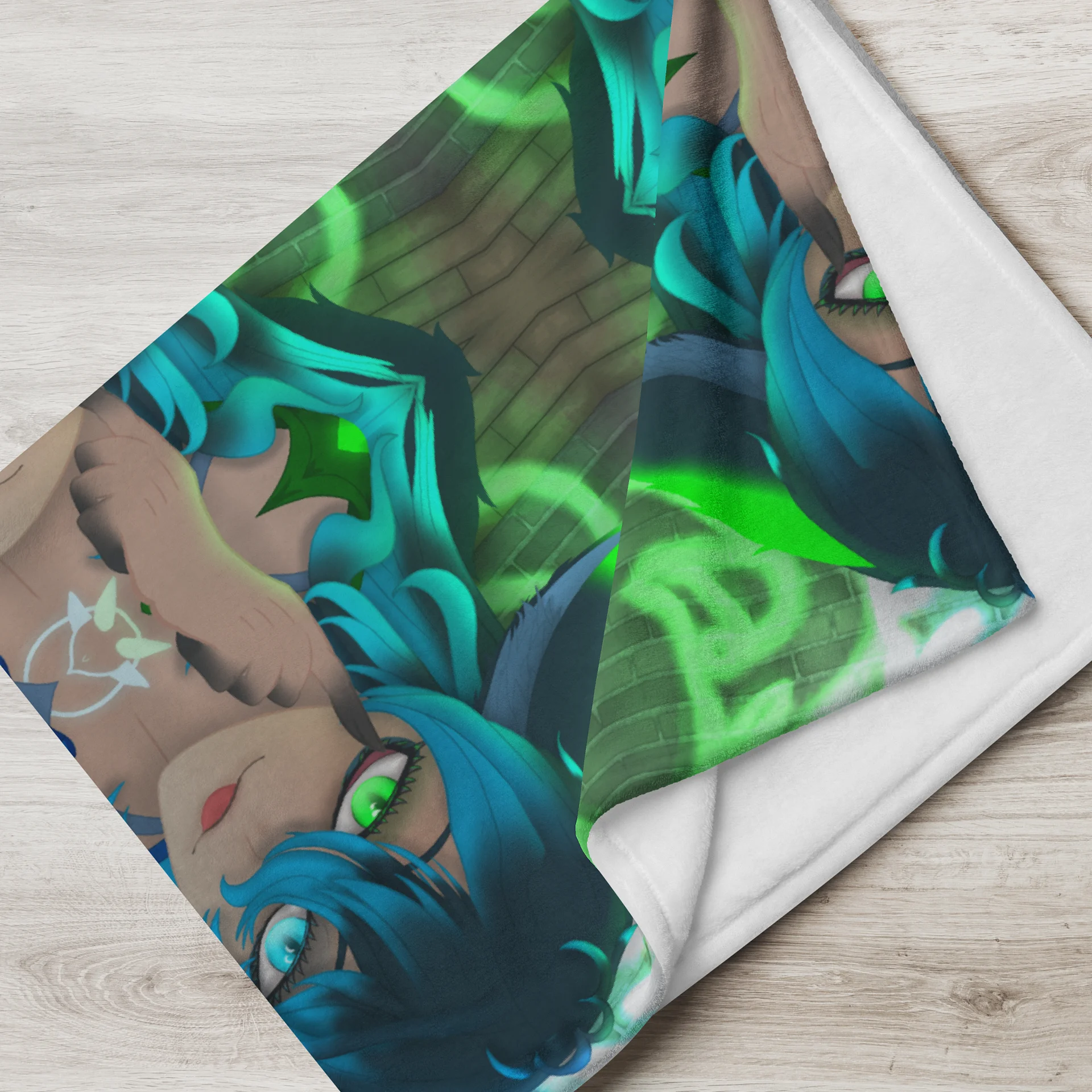 Blep Boke - Throw Blanket product image (7)