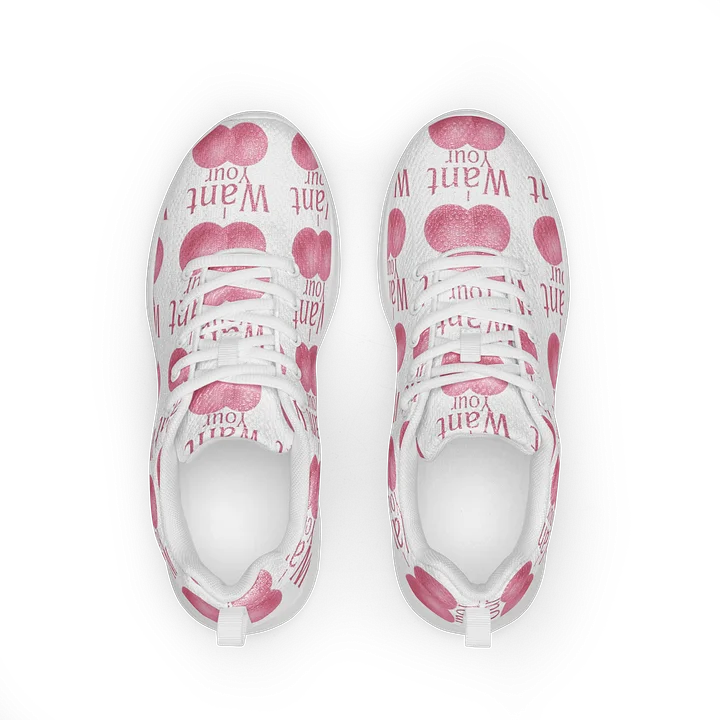 Pink Grid Men's Athletic Shoes product image (1)