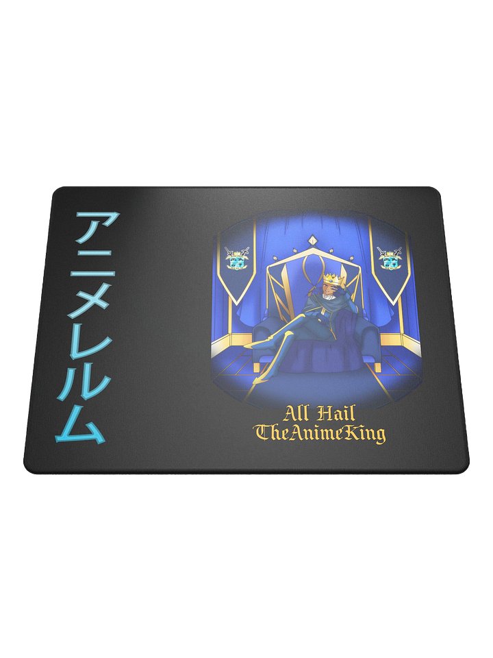 All Hail TheAnimeKing Gaming Mousepad product image (1)