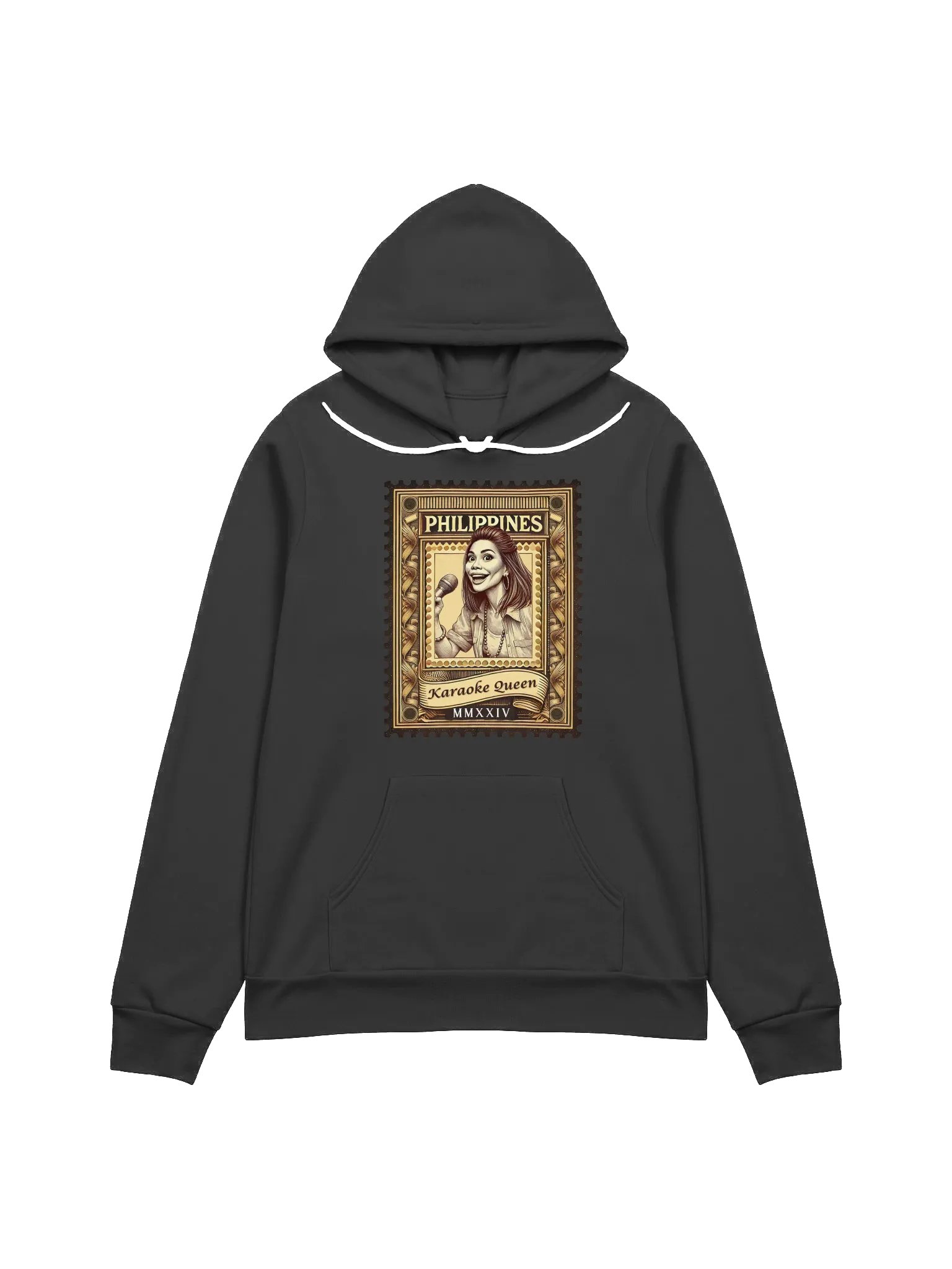 Karaoke Queen Stamp Hoodie product image (2)