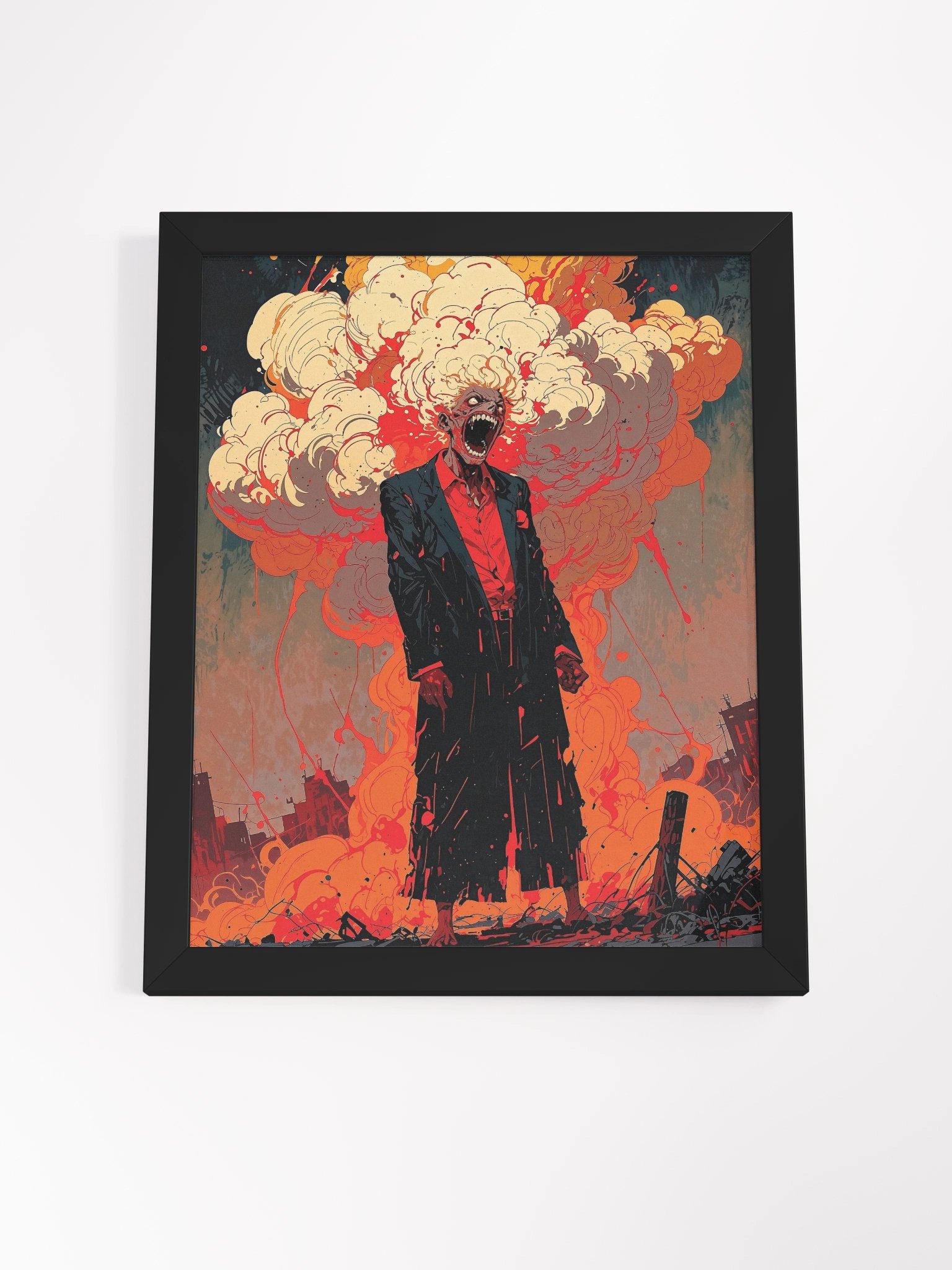 The Detonator's Laugh Framed Print product image (22)