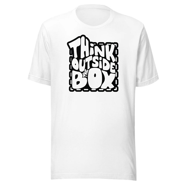 Outside the Box Minimalist Art Tee product image (2)