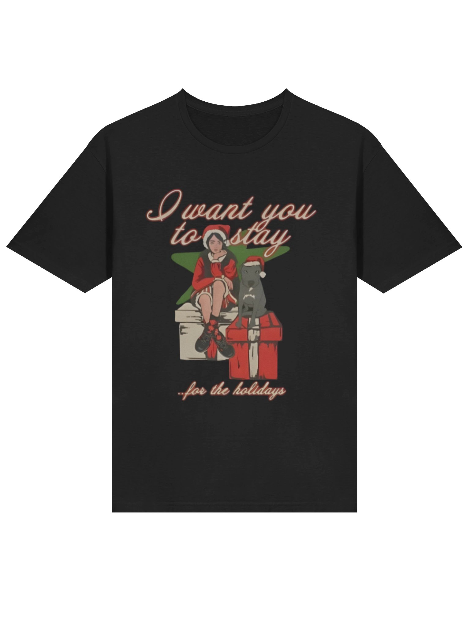 I Want You To Stay For The Holiday Billie Eilish Shirt product image (2)