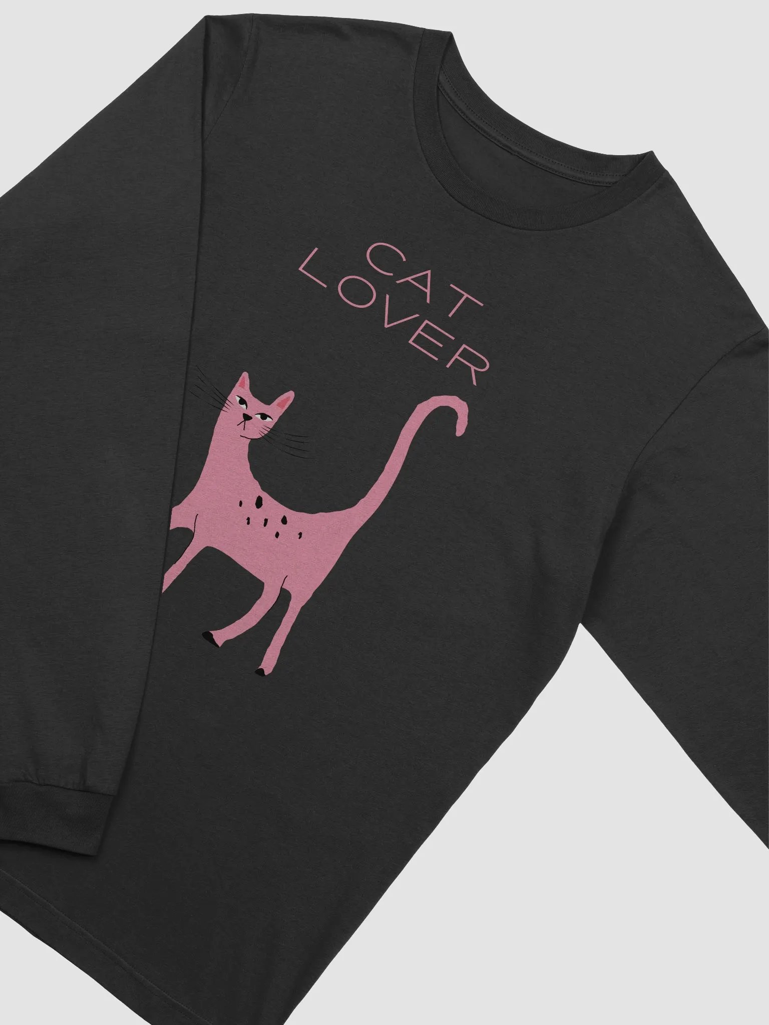 Chic Cat Lover Long Sleeve Tee product image (31)