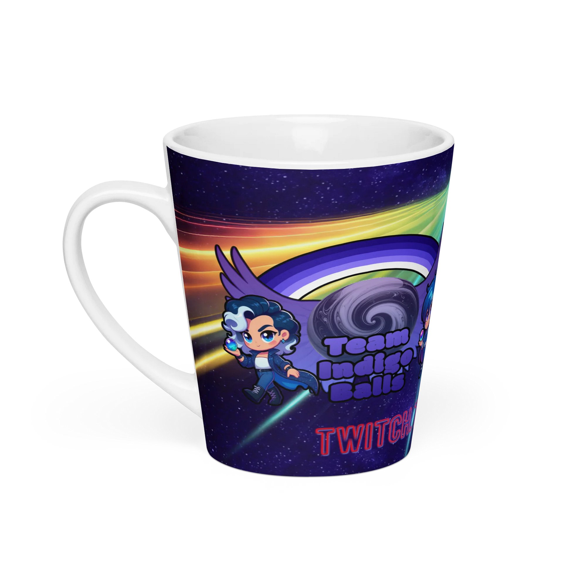 Team Indigo Balls Latte Mug product image (1)