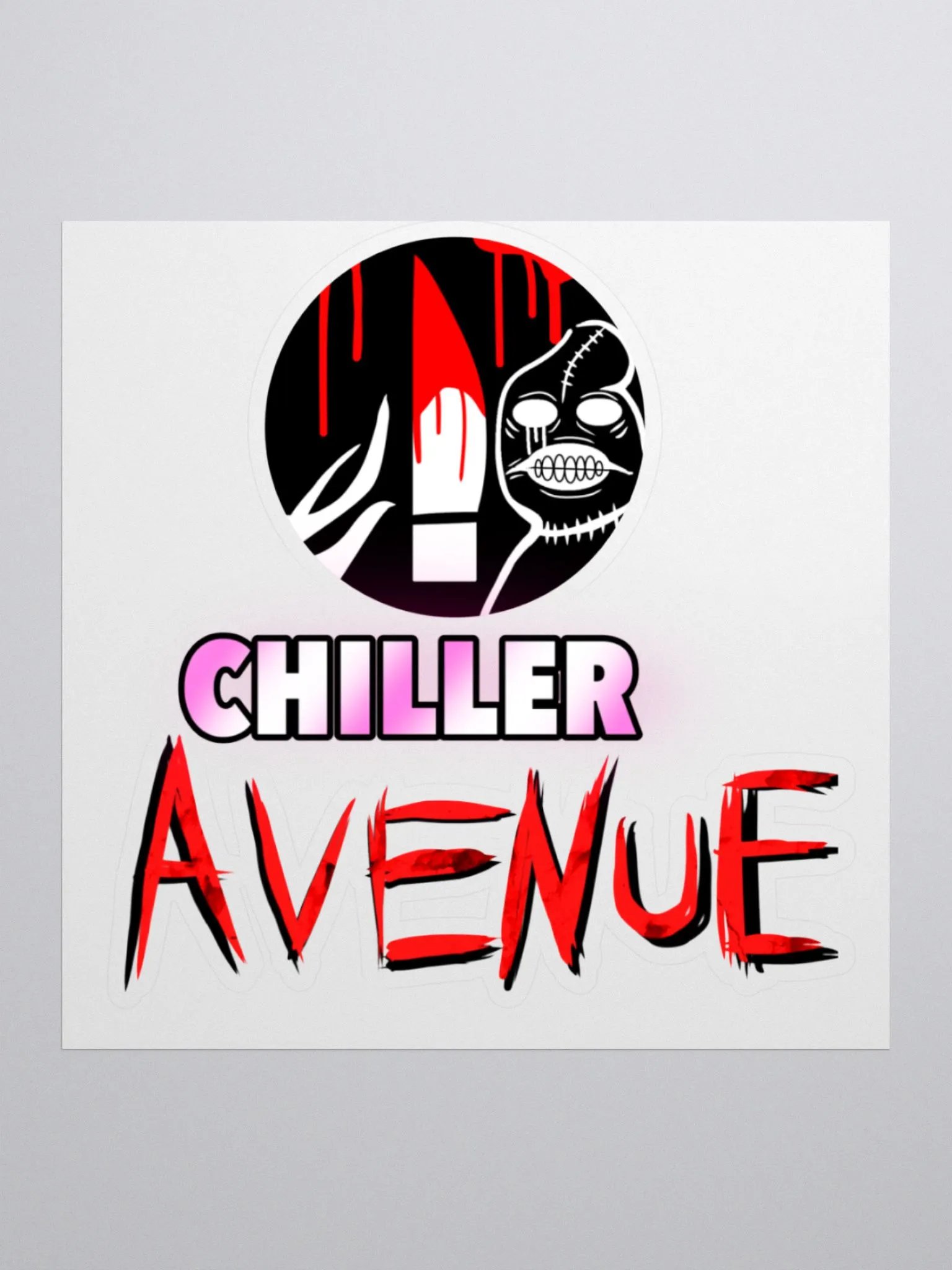 Chiller Avenue Sticker product image (2)