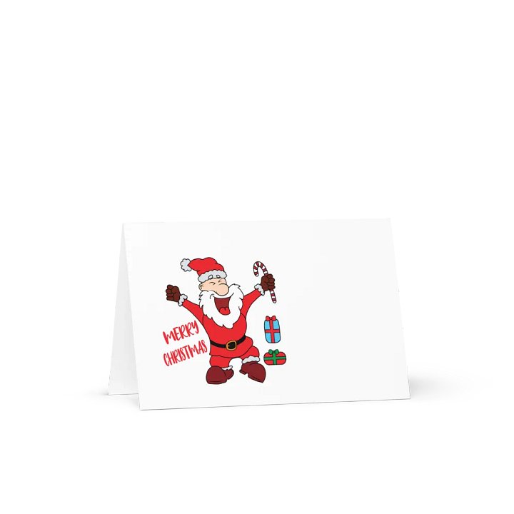 Jolly Santa Christmas Greeting Card product image (4)