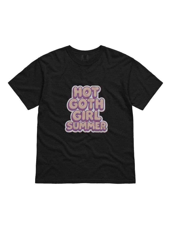 Hot Goth Girl Summer Tee product image (3)