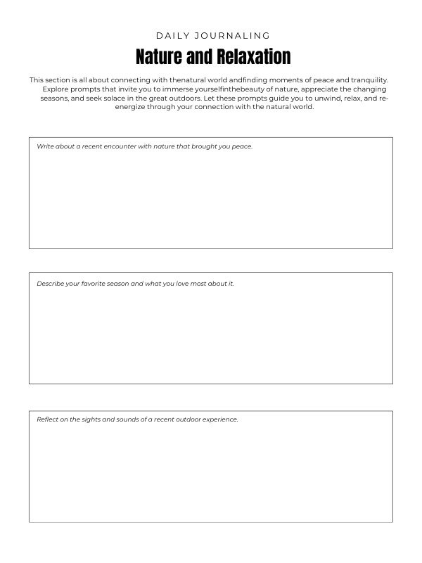 Dewind & Destress Journal product image (7)