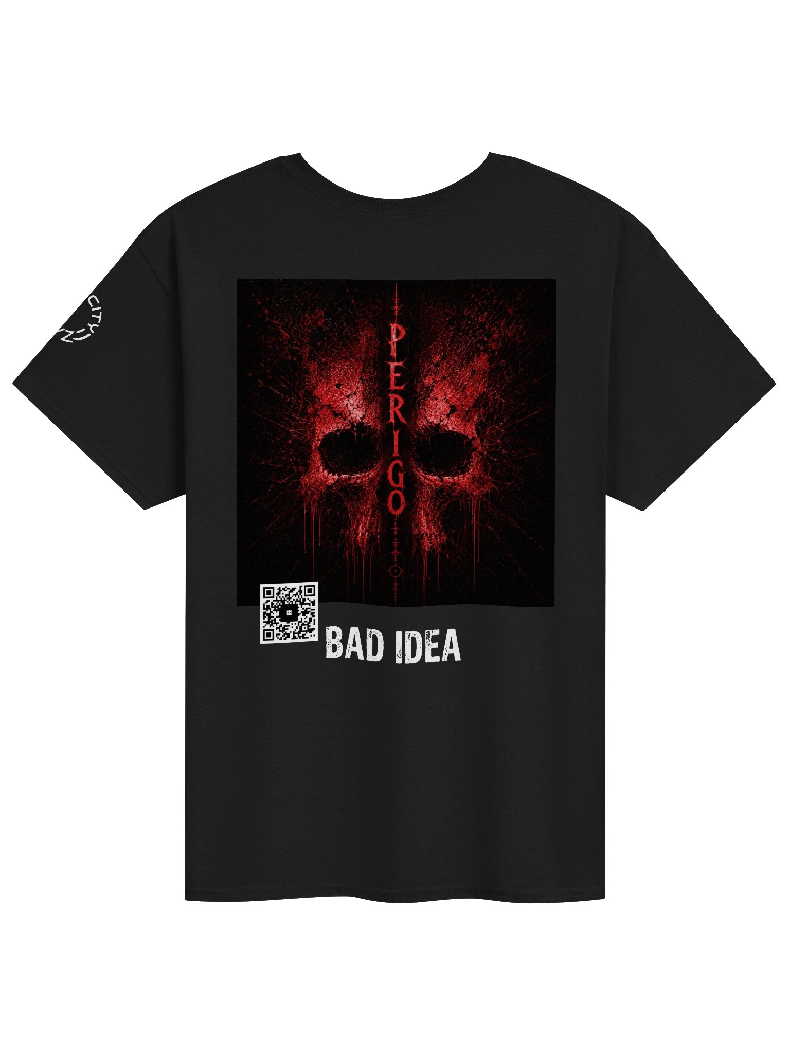 PERIGO Scan Tee - Brazilian Phonk Montagem Art Shirt product image (1)