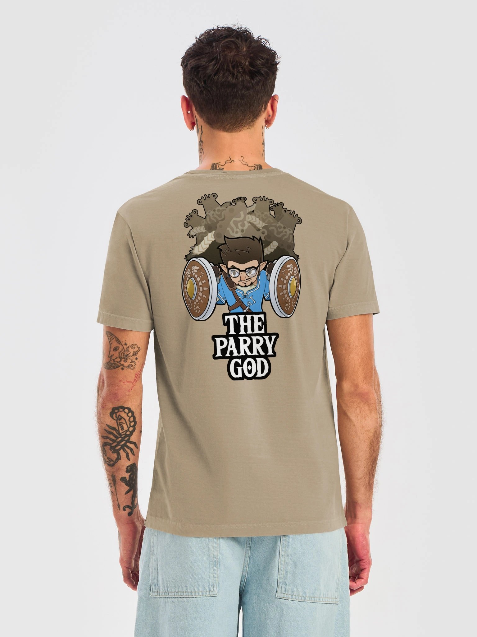 DeeBeeGeek Parry God Oversized T product image (2)