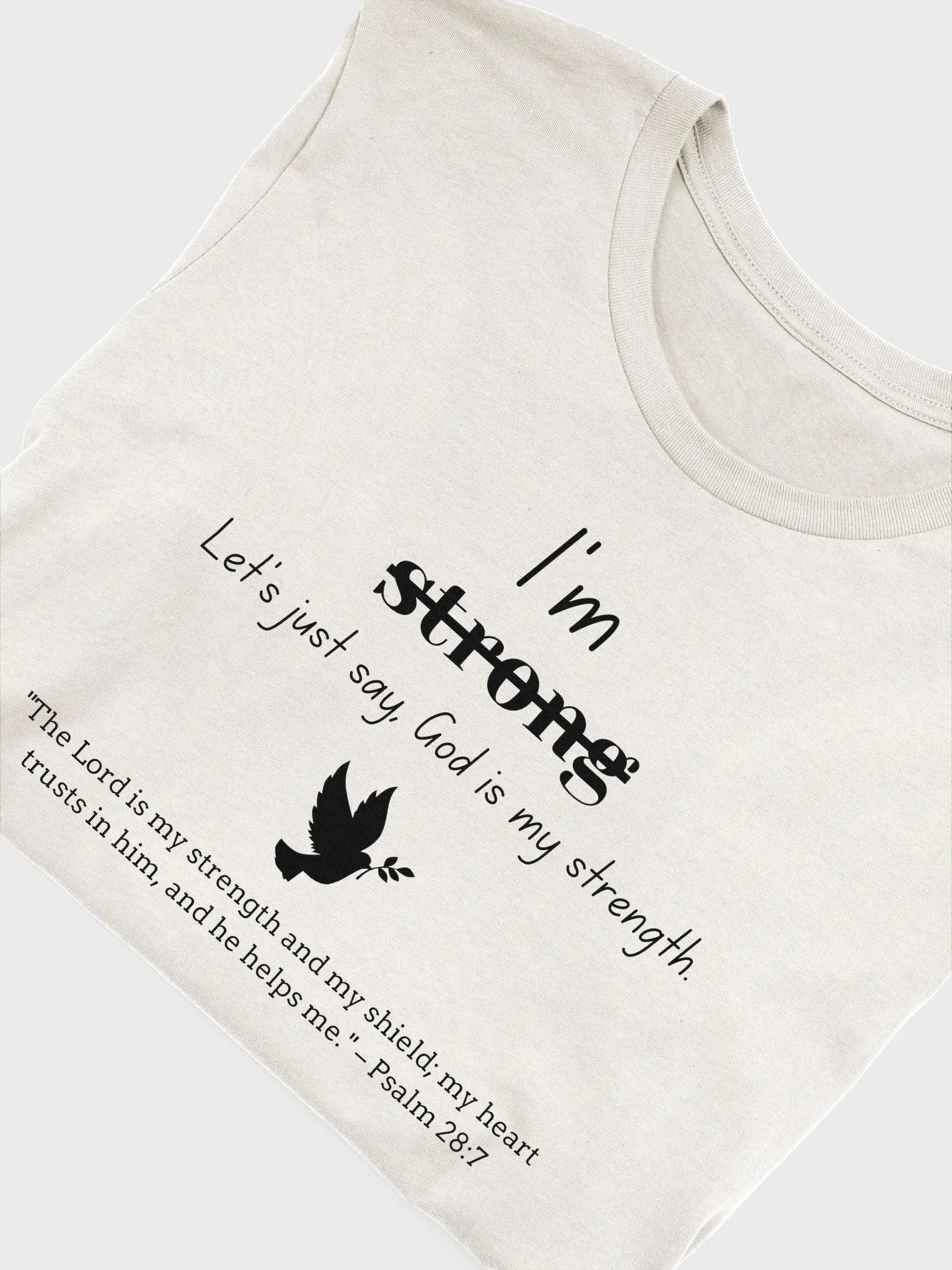 God is My Strength - Faith Tee product image (36)
