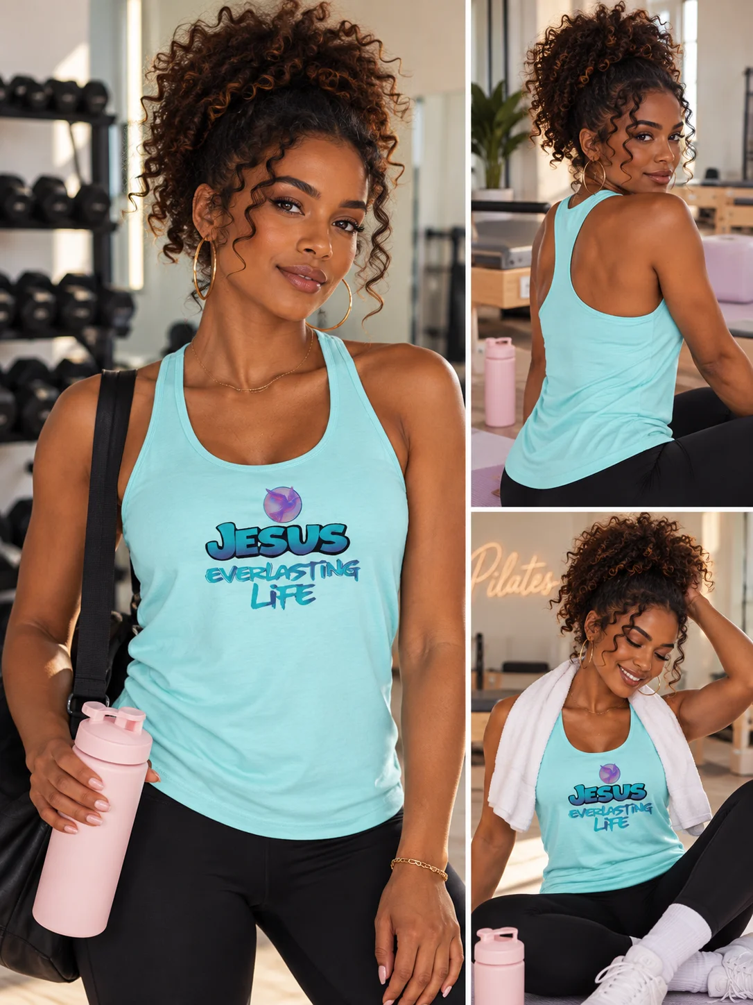 Jesus Everlasting Life Premium Sport Top product image (5)