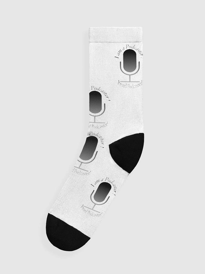 EcoArt Crew: Premium Sustainable Socks (i am proud podcaster) product image (1)