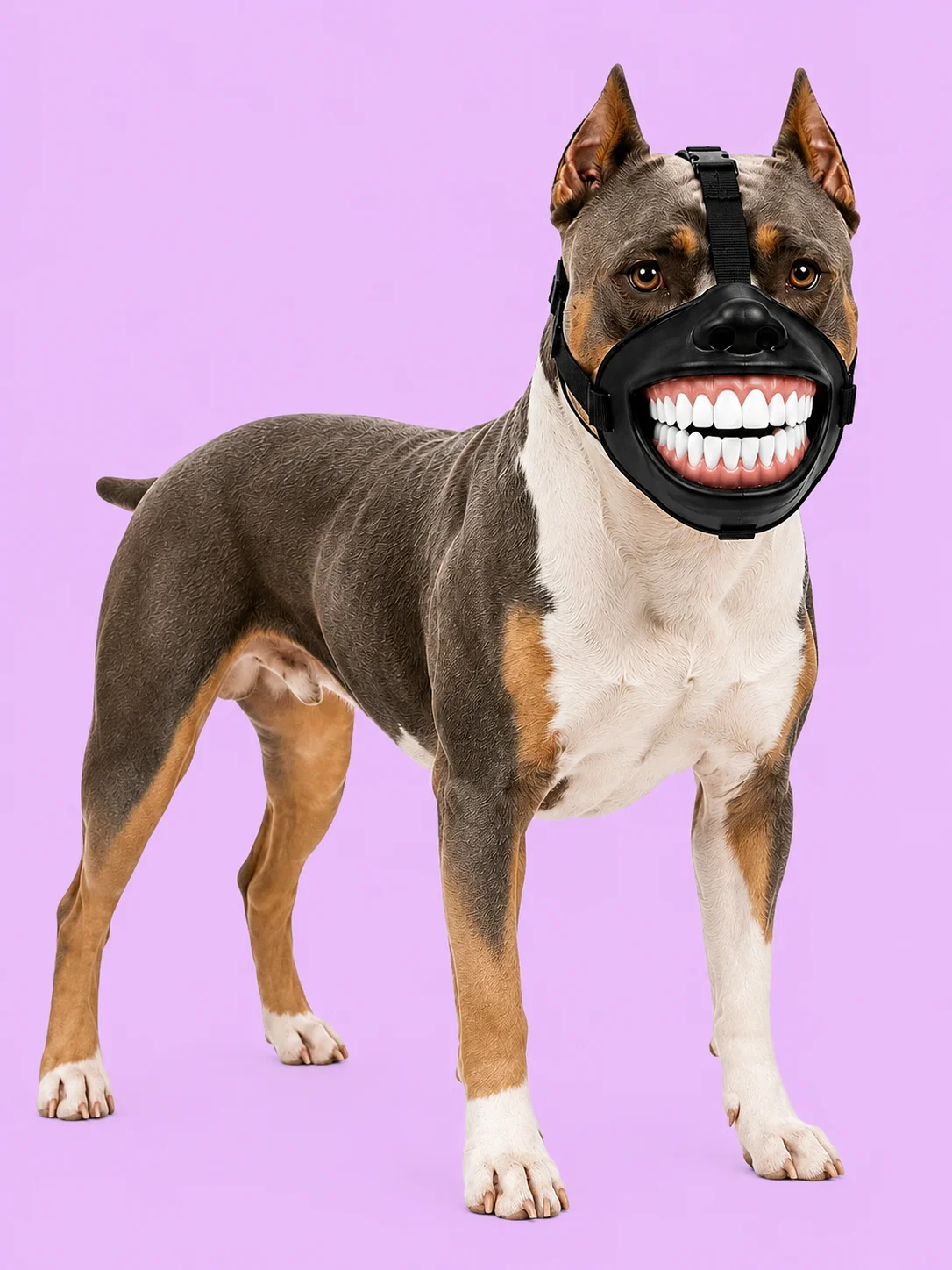 Fun Smiling Dog Muzzle product image (1)