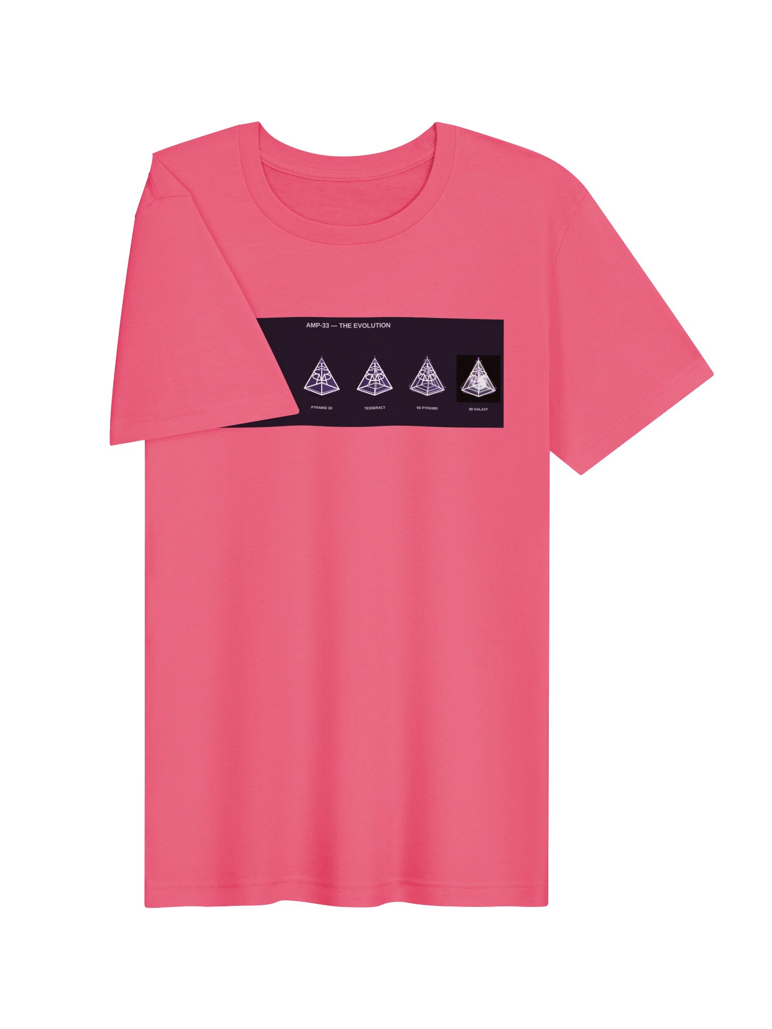 AMP-33 — The Evolution Tee — Pink product image (3)