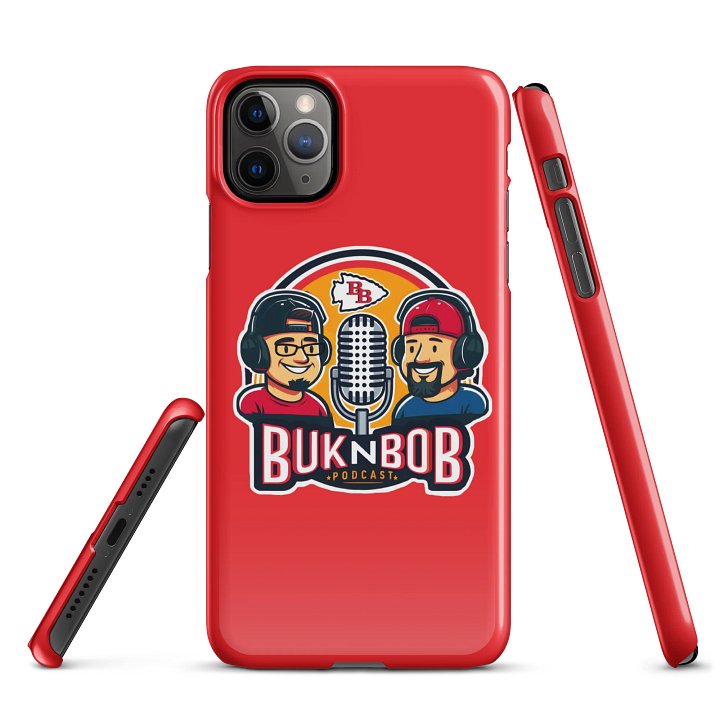 Buk N Bob Podcast Logo iPhone® Snap Case product image (5)