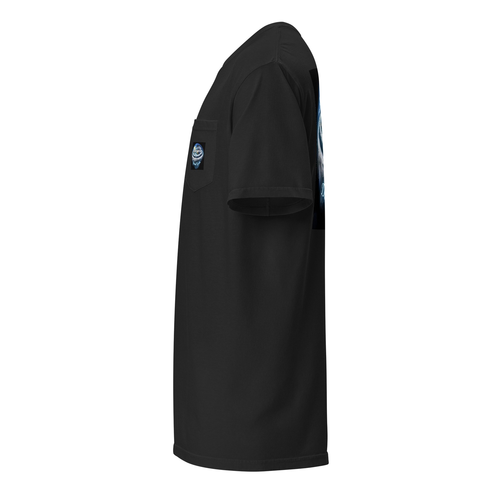 Flat Earth Domed Realm Pocket Tee product image (3)