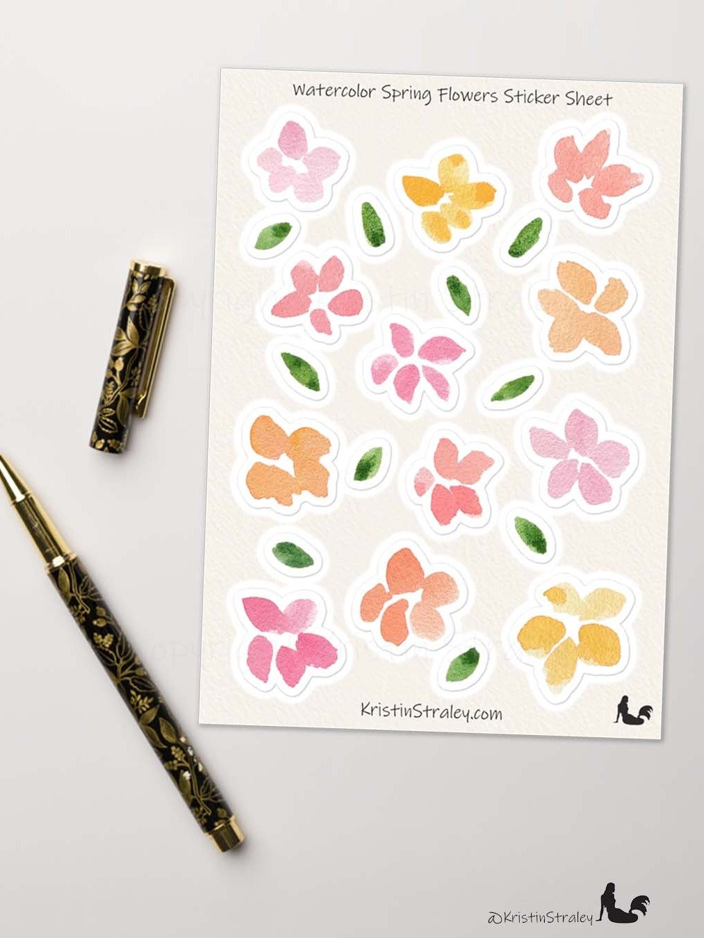 Spring Flowers Sticker Sheet product image (6)