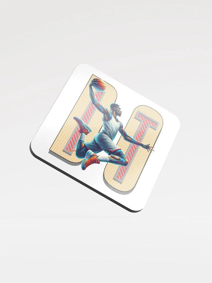 Do It Basketball Airborne Dunk Cork Coaster product image (2)