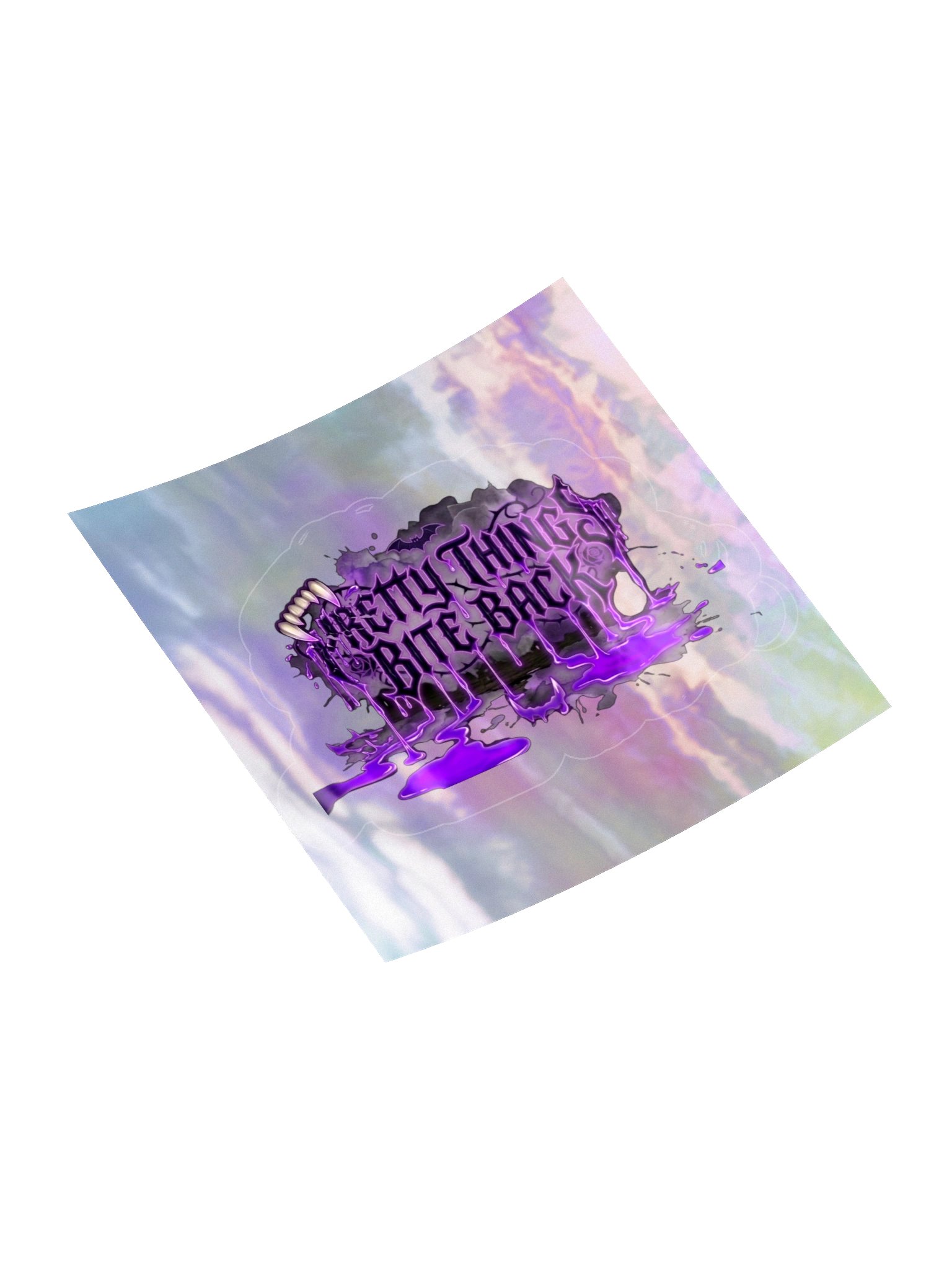 Pretty Things Bite Back — Holographic Kiss-Cut Stickers product image (10)