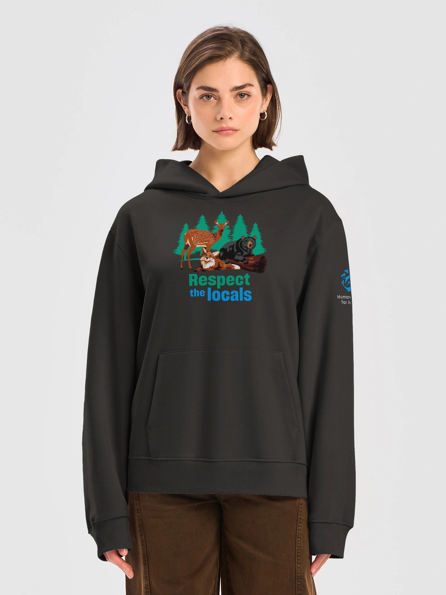Respect the locals - Hoodie product image (5)