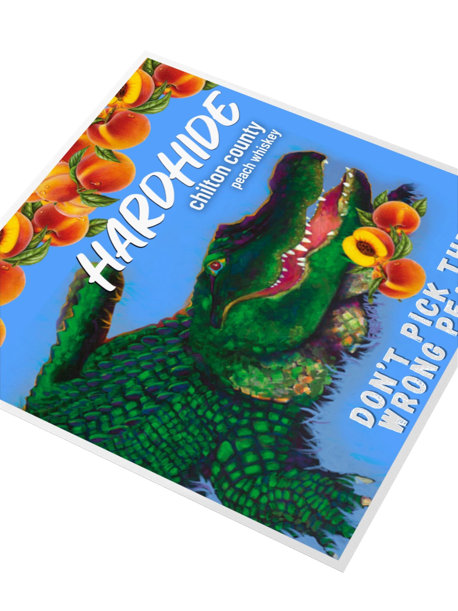 Hardhide Peach Whiskey Stickers product image (9)