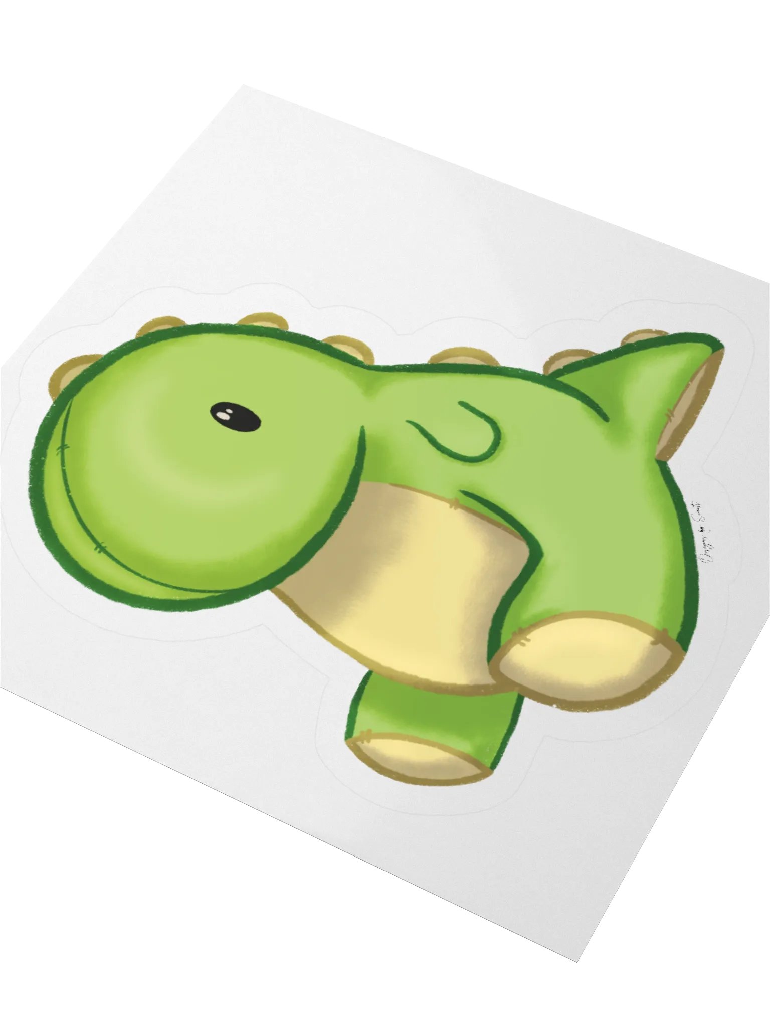 Rex Plushie Sticker product image (3)