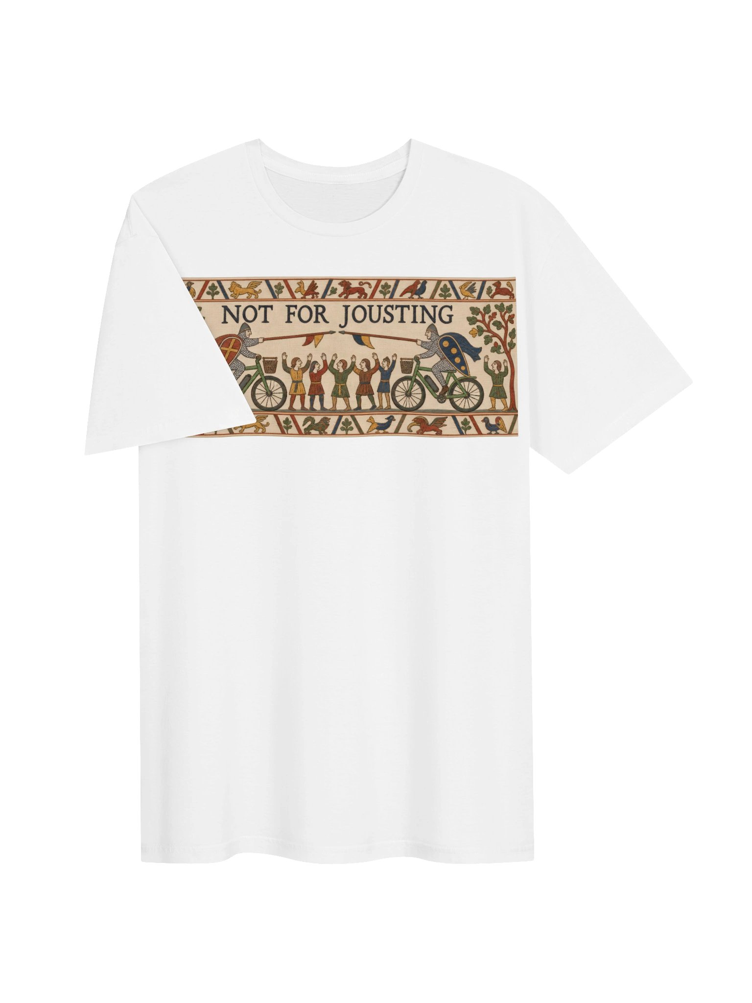 Not For Jousting Bayeux Tapestry T-Shirt product image (3)