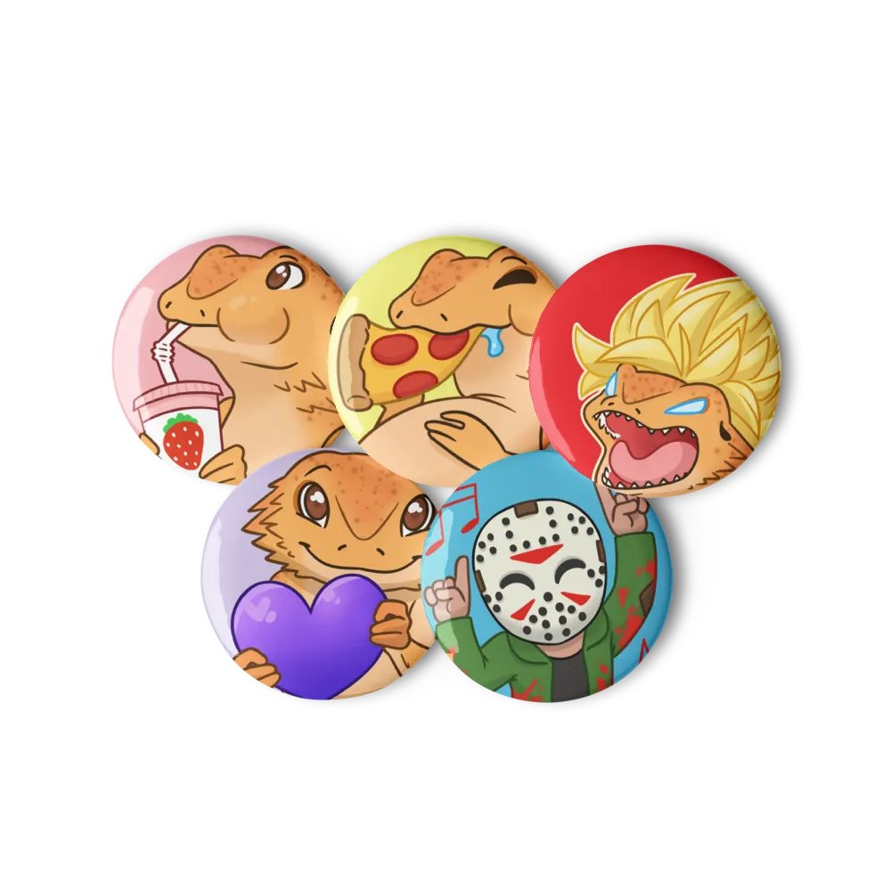 Dream Warrior Button Set #1 product image (6)