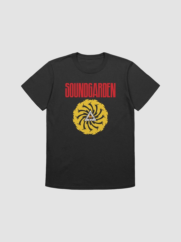 Soundgarden Badmotorfinger T-Shirt | Spiral Sun Wheel Graphic | Seattle Grunge Heavy Rock Icon Tee product image (1)
