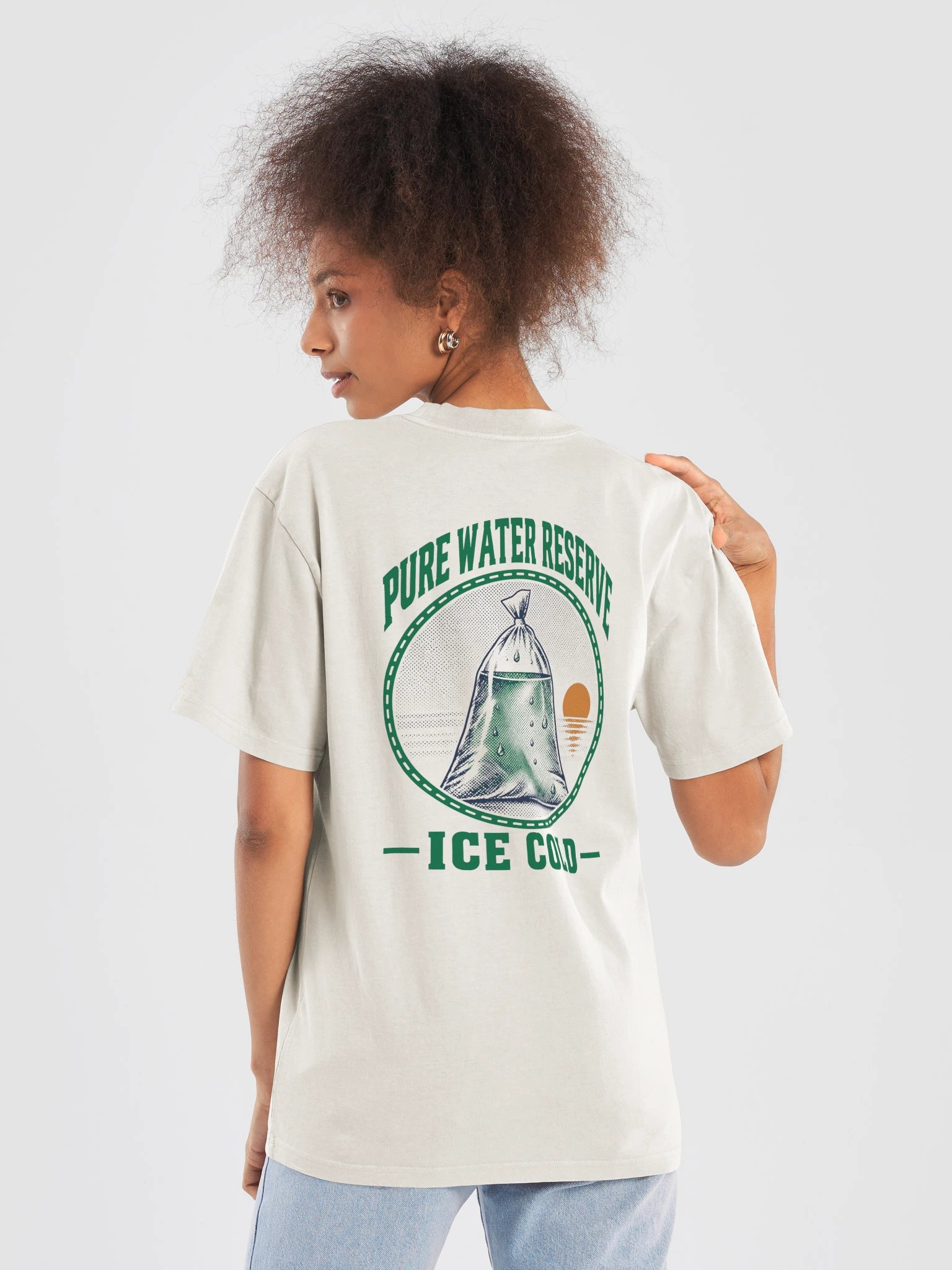 Pure Water Reserve (Oversized faded tee) product image (11)